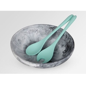 Bol en résine rose fait main, design oriental poli, pour servir des aliments, bols pour cadeaux, pour la maison, l'hôtel, les mariages, par Curio Craft - Product Image 6