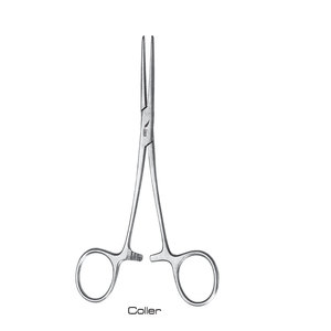 Pinces hémostatiques Coller en acier inoxydable, pince chirurgicale manuelle, instrument de classe I certifié CE pour l'hémostase - Product Image 1