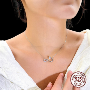 Premium Mossinate Diamond <b>Choker</b> Necklace for Bridesmaids Wedding Reception Banquet and Special Occasion Styling - Product Image 6