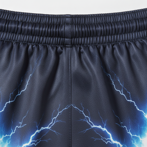 Shorts de basketball en mesh personnalisés par sublimation, avec cordon de serrage, pour l'entraînement sportif et le streetwear - Product Image 2