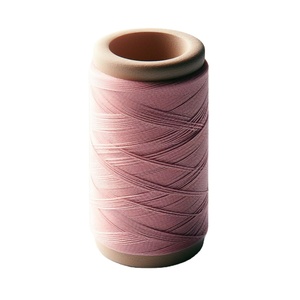 ด้ายเย็บผ้าคุณภาพสูง 100% ผ้าฝ้าย ย้อมสีชมพูด้วยเครื่องปัก ด้ายเย็บผ้าแบบบิดเกลียว ตัวอย่างฟรี เนปาล ด้ายเย็บผ้าคุณภาพดีที่สุดจากเทือกเขาหิมาลัย มาตรฐาน ISO - Product Image 1