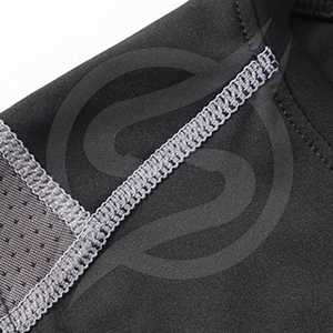 Wholesale Men's Sleeveless Quick Dry Fitness Tank Top O-Neck Sporty <b>Compression</b> <b>Vest</b> Black Gray Mesh Panel OEM ODM - Product Image 6