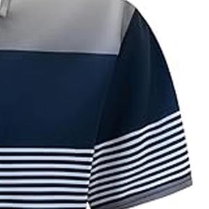 Kivotech – T-shirt de golf personnalisé de haute qualité avec logo, col rigide, séchage rapide, coupe classique, motif uni, en coton tricoté - Product Image 3