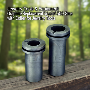 Crisol de grafito de repuesto de 500 g con collarín para herramientas de joyería - Product Image 3