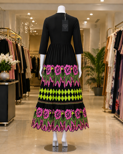 New Elegant Polynesian Micronesia Embroidery Breathable Knee-Length 100% Polyester Skirt Fashion Wrap Beach Adults Youth - Product Image 2