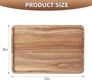 Plateau de service en bois fait main au design tendance, avec un artisanat artistique, pour une dégustation de luxe et la décoration de la maison - Product Image 6