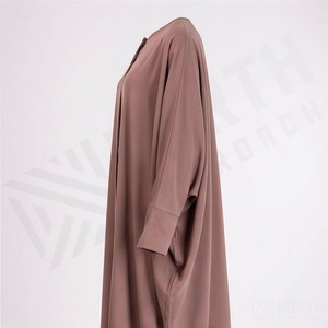 ชุดอาบายะห์ผู้หญิงดูไบ ราคาขายส่งที่ดีที่สุด รับทำโลโก้ ฮิญาบ ชุดมุสลิมสำหรับละหมาด เสื้อผ้าอิสลาม สไตล์คาฟตัน - Product Image 3