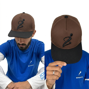 หมวกเบสบอล 5 แผง ขายส่ง ปักโลโก้ได้ตามต้องการ ขายดี รูปแบบทันสมัย ผ้าฝ้าย 100% สำหรับผู้ใหญ่ 男女 ใช้ได้ทั่วไป - Product Image 4