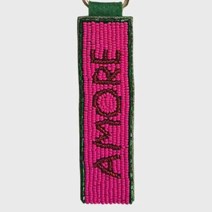 Durable Fashion Beaded Keychain Adjustable Lobster Clasp for Perfect for Game Day Custom Sports Theme <b>Wristlet</b> Key Holder 2026 - Product Image 1