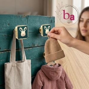 Pomo de gabinete de resina y latón con diseño de conejo, moderno, para el hogar o bar, ecológico, multifuncional, de fácil instalación. - Product Image 4