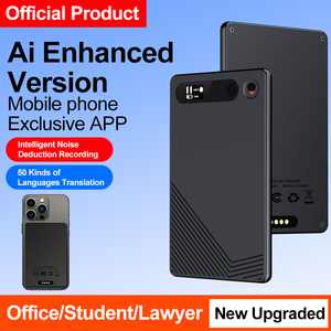 Máy ghi âm mini ai mới Máy ghi âm thông minh cho các bài giảng và cuộc họp định dạng MP3 điều khiển ứng dụng cuộc gọi điện thoại - Product Image 5