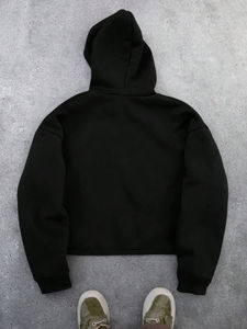 Sudadera con Capucha de Algodón de Lujo 2026 de Alta Calidad, Precio de Fábrica al por Mayor, Informal de Invierno, Teñido Liso, Logotipo Personalizado, Oversize, Chenille - Product Image 2