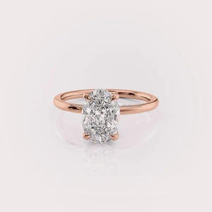 Unique Design Moissanite Engagement <b>Ring</b> for Women Engagement Ceremony Anniversary Celebration and Romantic Gift For Sale - Product Image 6