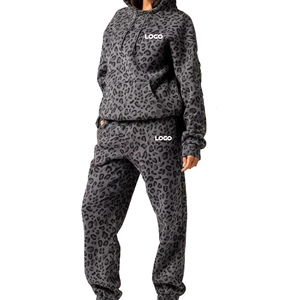 Conjunto de Sudadera con Capucha y Pantalones Cortos con Diseño de Pantera 2026, Conjuntos Deportivos para Mujer, Pantalones Cortos con Estampado de Pantera Personalizado, Trajes Deportivos para Mujer - Product Image 4