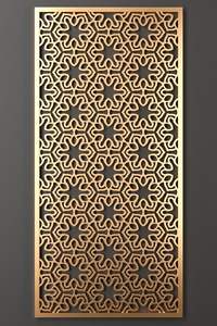 Panel Decorativo de Metal Cortado con Láser para División de Espacios, Biombo Moderno con Diseño Art Deco, Acabado Impermeable, Fácil Instalación - Product Image 2