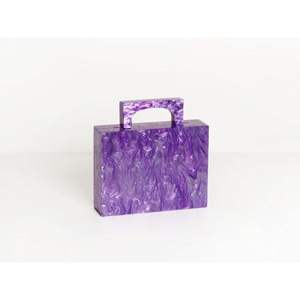 Bolso de Mano de Resina Hecho a Mano de Lujo para Damas, Decoración para Fiestas - Product Image 4