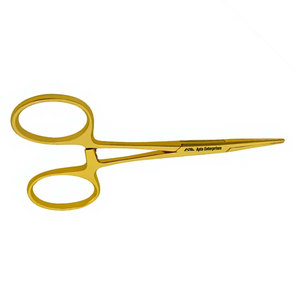คีมหนีบยึดเส้นเลือดแบบตรง พรีเมียม รุ่น Mosquito Forceps ด้ามจับสีทอง ขนาด 3.5 นิ้ว  วัสดุสแตนเลส สำหรับการผ่าตัด - Product Image 6