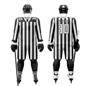 Uniformes de Hockey sobre Hielo Unisex, Transpirables, 100% Poliéster, Disponibles en Todos los Tamaños y Colores, Conjuntos Personalizables para Equipos, Sublimación Personalizada - Product Image 1