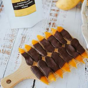 Mango Deshidratado Recubierto de Chocolate Ecológico de Alta Calidad, Delicioso, Imprescindible, Trozos de Fruta Premium, Snack a Granel, MÁS VENDIDO - Product Image 5