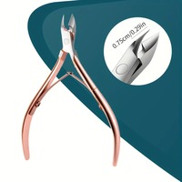 Coupe-cuticules en acier inoxydable, outil de manucure et pédicure de précision pour l'élimination impeccable des peaux mortes, accessoires de pédicure, cadeaux