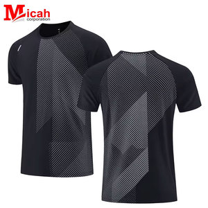Camiseta Deportiva para Hombre 2026, Nuevo Diseño, Secado Rápido, con Bolsillo, Impresión Personalizada, Tela de Lona Antiarrugas, Transpirable, para Entrenamiento en Gimnasio - Product Image 4
