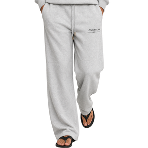 <b>Men's</b> Straight Leg Sweatpants Relaxed Fit <b>Elastic</b> <b>Waist</b> Casual <b>Trousers</b> <b>with</b> Pockets Custom OEM Premium Streetwear Pants - Product Image 1