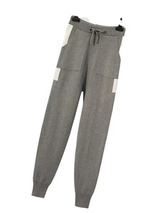 Nouveau automne hiver femmes tricoté 2 pièces ensemble à manches longues O cou vêtements de sport pull pull et poche pantalon costume 2 pièces tenues - Product Image 2