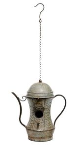 Nichoir moderne pour oiseaux du fabricant indien, abri portable d'intérieur pour animaux de compagnie, design unique et simple, nichoir en métal pour oiseaux - Product Image 3