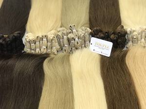 Double & Super Double Drawn Natural Straight & Wavy & Factory Direct Price Vietnamese Drawn Trame Extensions de cheveux - Product Image 5