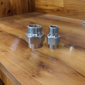 Buse de fontaine à débit d'eau réglable et durable avec articulation à rotule, taille personnalisée pour les systèmes de fontaines de jardin, piscine et bassin extérieurs - Product Image 4