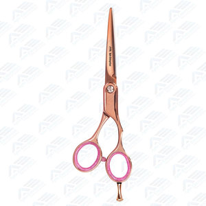 Tijeras de Peluquería de Acero Inoxidable con Silenciador Confortable, Diseño en Oro Rosa, 5.75 Pulgadas, Tijeras Profesionales para Cortar el Cabello - Product Image 2