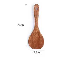 Wooden Kitchen <b>Utensil</b> Set Natural Wooden Cooking Spoons & Spatula Eco Friendly Kitchen Tools Handmade Wood <b>Utensils</b> Cooking - Product Image 4