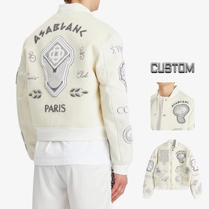 2025 New <b>Men's</b> Leather <b>Jacket</b> High Quality Latest Design Custom Hip Hop Loose Fit Plain Dyed Anorak <b>Jacket</b> for <b>Men</b> - Product Image 3