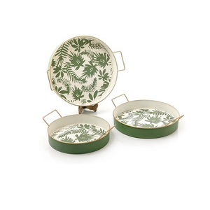 Plateau de service rectangulaire en métal pour la maison, idéal pour le pain, les desserts, les bonbons, la vaisselle, les tasses à café et le thé, ou comme plateau à fruits. - Product Image 6