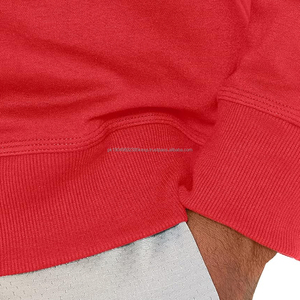 100% algodón logotipo personalizado hombres pigmento teñido sudadera bordado estampado ropa de invierno para la venta - Product Image 3