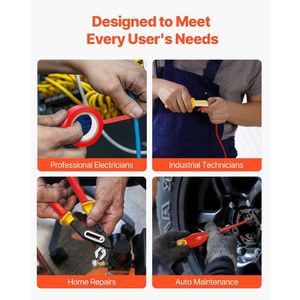 ชุดไขควงไฟฟ้าแบบมืออาชีพ 50 ชิ้น ชุดเครื่องมือช่างไฟฟ้าแบบหุ้มฉนวน 1000V ชุดเครื่องมือไทเทเนียมแม่เหล็ก - Product Image 6