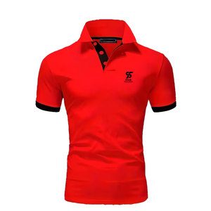 Polo homme Solid Trader Premium, finition de qualité supérieure, matière résistante, facile à repasser, tissu infroissable, look moderne et élégant, style streetwear. - Product Image 1