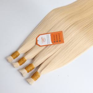 Cheveux humains vierges Remy 100% cuticules intactes, en vrac, 8''- 34'' pour les usines de cheveux russes - Product Image 1