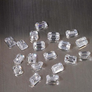 Diamantes de Laboratorio con Corte Esmeralda, Certificados por IGI, 2x4mm 4x6mm, D'VINS JEWELS, Gemas al por Mayor para Joyería - Product Image 1