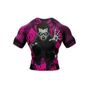 Custom Men's Rash Guard Surfing Clothes UV Sun Protection <b>Long</b> <b>Sleeve</b> Compression Shirts Suits Mesh Quick Dry Compression Shirt - Product Image 6