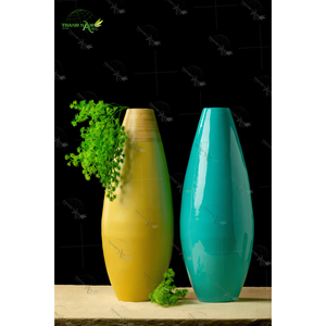 Jarrón de bambú moderno hecho a mano con diseño rústico, decoración de madera ecológica para cocina, exhibición de mesa para regalos de flores - Product Image 6