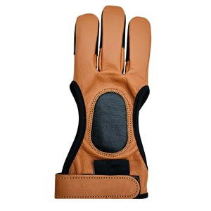 Guante de protección para los dedos de primera calidad para tiro con arco compuesto, entrenamiento deportivo al aire libre, correa de muñeca ajustable, diseño duradero - Product Image 1