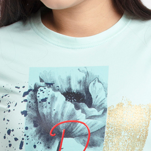 Camisetas de la mejor calidad en varios colores para mujer, cuello redondo, manga corta, disponibles en todas las tallas, con camisetas personalizadas para mujer. - Product Image 5