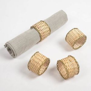 Anneaux de serviette élégants, modernes, durables et écologiques en bois de manguier – Collection Rentrée des classes – Articles de table et de cuisine en stock – Tailles personnalisables - Product Image 1