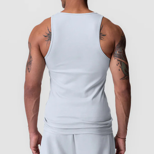 เสื้อกล้ามถักคอโอ สีพื้น สำหรับผู้ชาย น้ำหนัก 280 กรัม สวมใส่สบาย รุ่นใหม่ ปี 2026 - Product Image 2