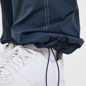 Fabricación Profesional de Chaqueta Cortavientos de Nailon para Hombre, Traje Deportivo Ligero de Poliéster, Pantalones Cortavientos Casuales para Correr, Estilo Deportivo Informal - Product Image 5
