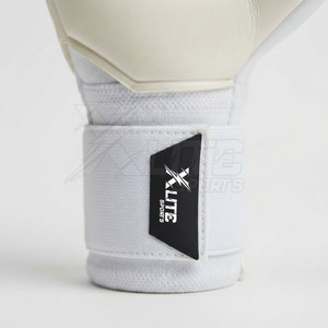 Guantes de Portero de Fútbol de Cuero, Antideslizantes, Transpirables, de Dedo Completo, para Entrenamientos de Fútbol, Academias y Sesiones de Equipo - Product Image 5
