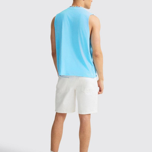 เสื้อกล้ามออกกำลังกายผู้ชาย ดีไซน์ใหม่ ราคาขายดีที่สุด MOQ ต่ำ พร้อมโลโก้สั่งทำได้ - Product Image 6
