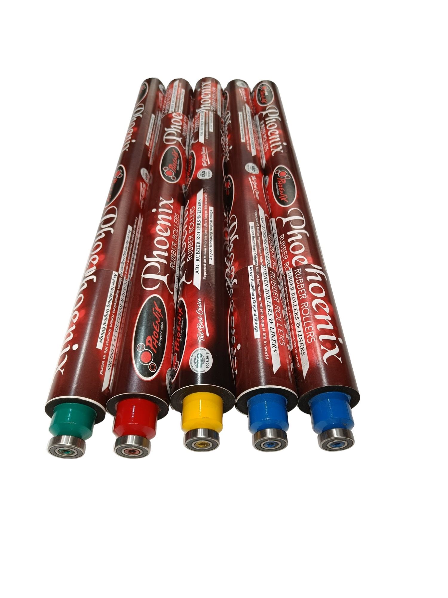 สีดำสีแดงสีน้ำเงินสีเขียว