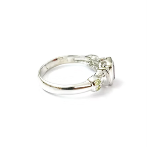 Custom 925 <b>Silver</b> <b>Garnet</b> <b>Ring</b> Deep Red Stone Fine Jewelry Manufacturer <b>Ring</b> Bulk - Product Image 3